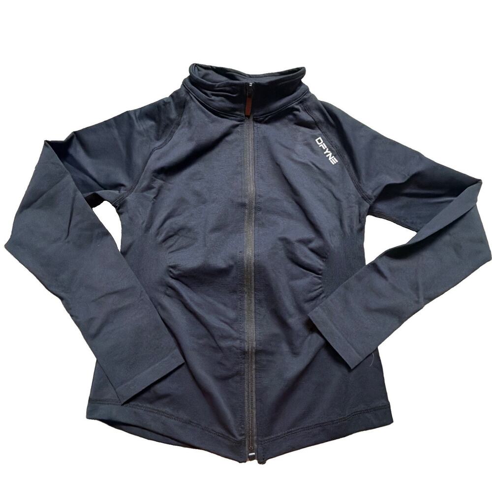NWOT WOMENS BLACK DFYNE DYNAIC FULL ZIP BLACK JACKET SIZE Medium (AR28)